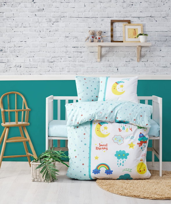 L'essentiel linge de maison Juego de funda de edredón Tatlı Rüyalar - Mint L'essentiel linge de maison Juego de funda de edredón Tatlı Rüyalar - Mint